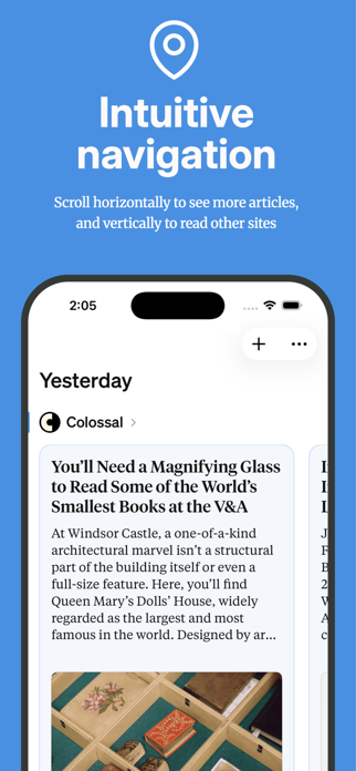 Hindsight: News & RSS Reader Screenshot 2 of 5