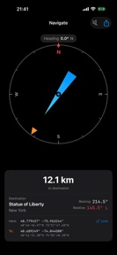 Gemma GPS screenshot