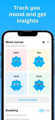 Blubee – Mental Health Buddy screenshot