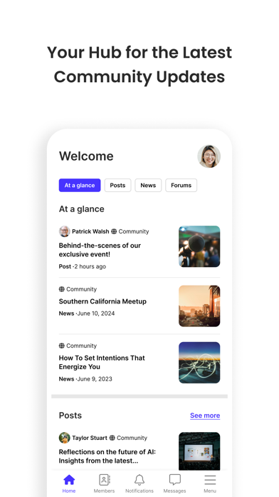 Hivebrite Corporate Screenshot