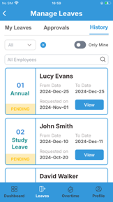 Leave Central: Leave Planner screenshot