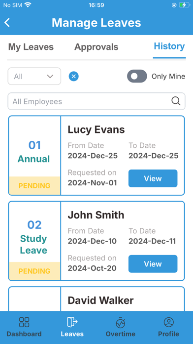 Leave Central: Leave Planner Screenshot