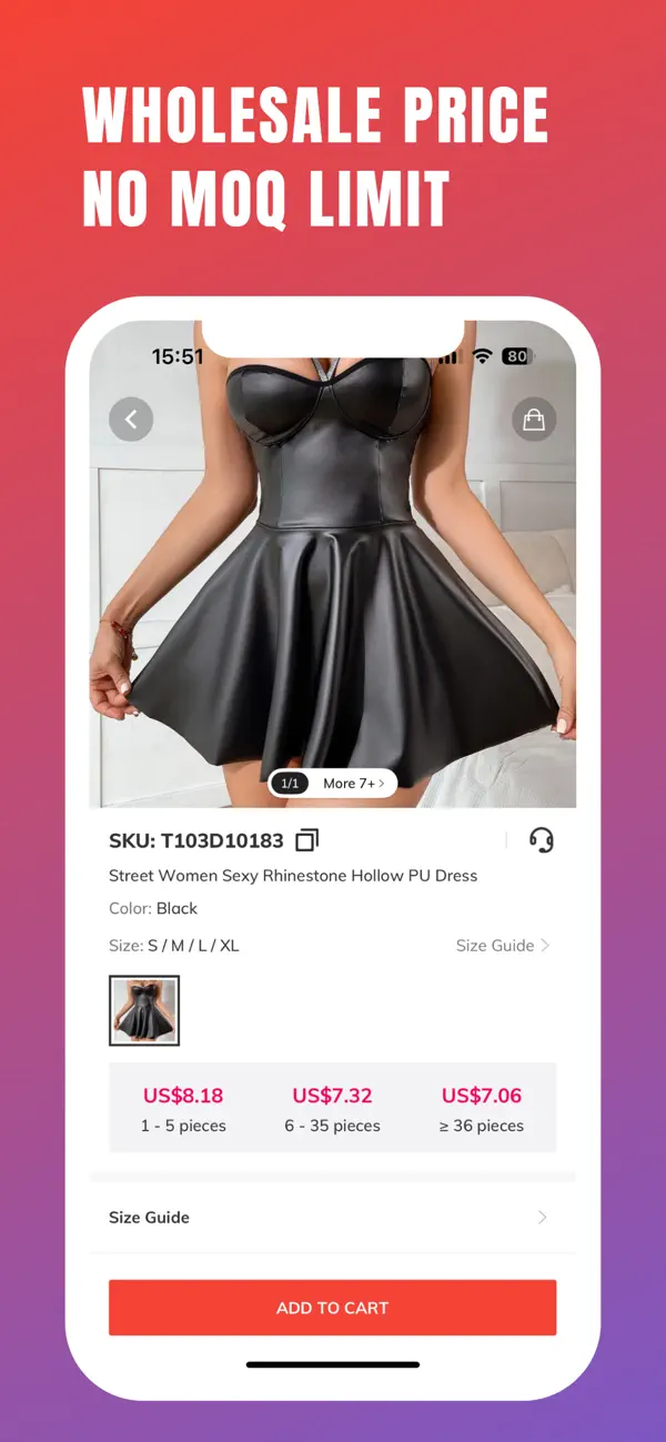 Screenshot #3 pour FashionTIY: Gros vêtements