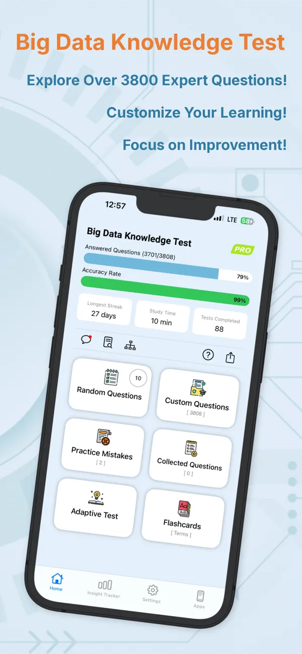Screenshot #1 pour Big Data Knowledge Test