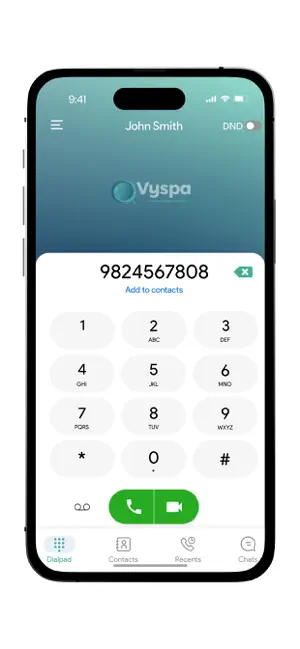 Vyspa Softphone screenshot 3