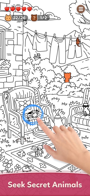 Find Hidden Cats - Spot it! screenshot 5