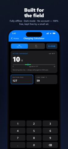 A2L Safe Charge - Superheat iPhone screenshot