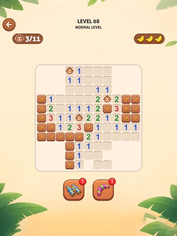 MonkeySweeper: Mines puzzles
