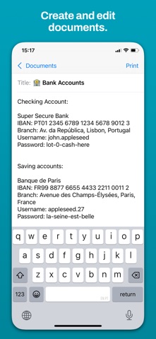 PaperVault screenshot