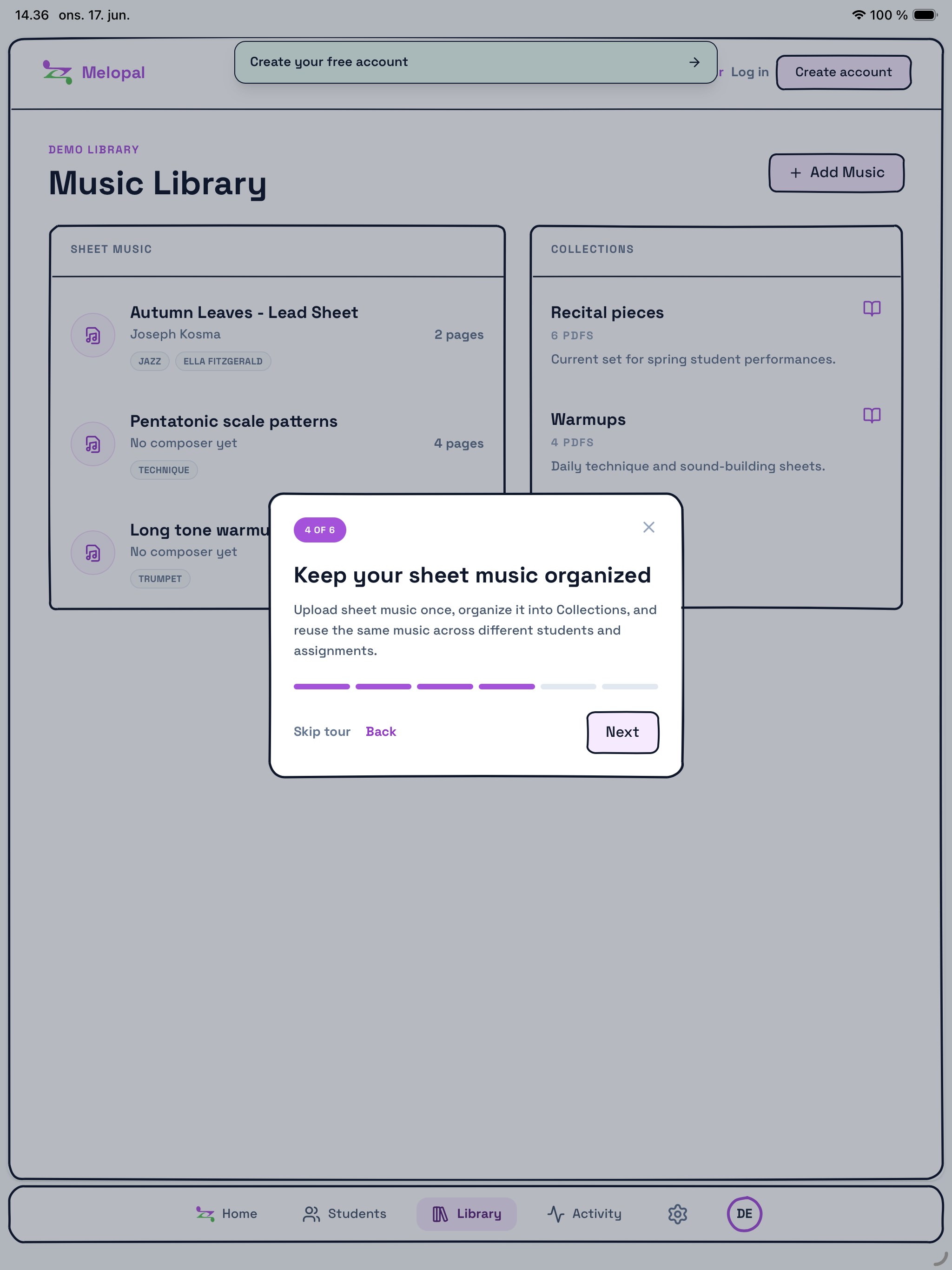 Melopal Teach screenshot 11