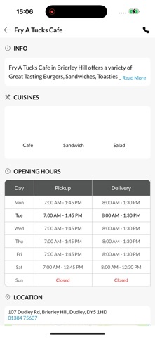 Fry A Tucks Cafe Screenshot 5 of 5