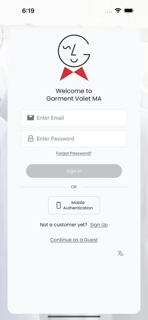 Garment Valet MA screenshot 1