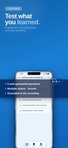 Clipsule: AI Transcribe Notes Screenshot 7 of 7