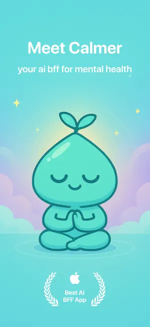 Calmer - AI Mental Health BFF screenshot 1
