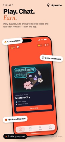 ZKPuzzle - Daily Puzzles iPhone screenshot