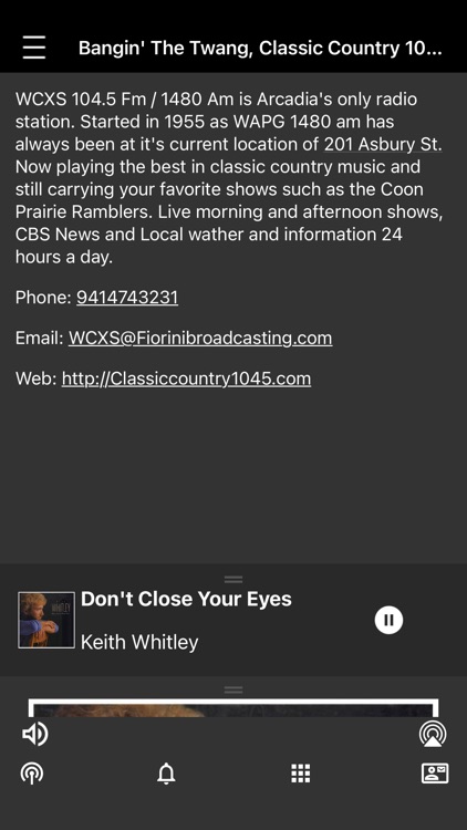 WCXS Classic Country