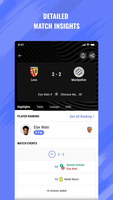 GoalBlitz -Live Football Score Screenshot