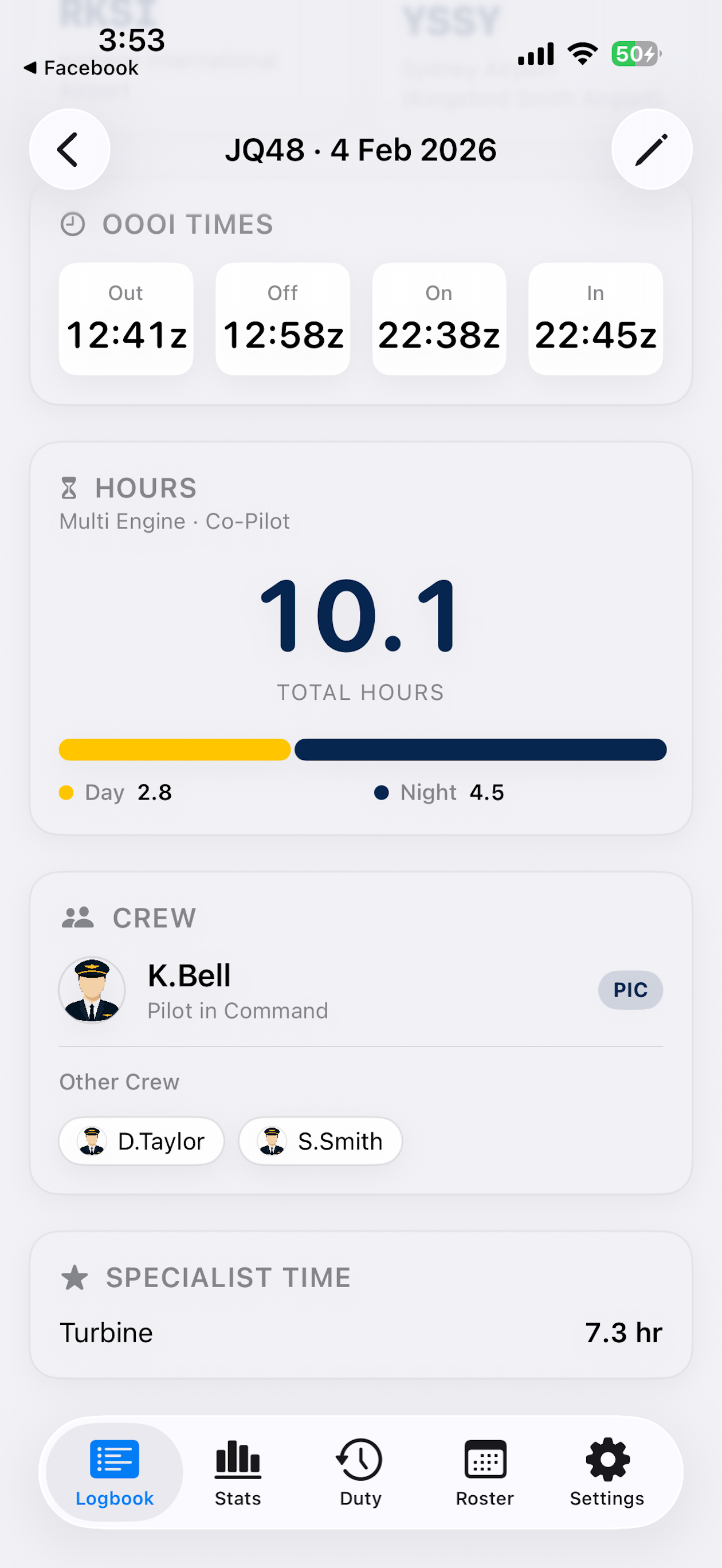 AirBook | Pilot Logbook screenshot 3