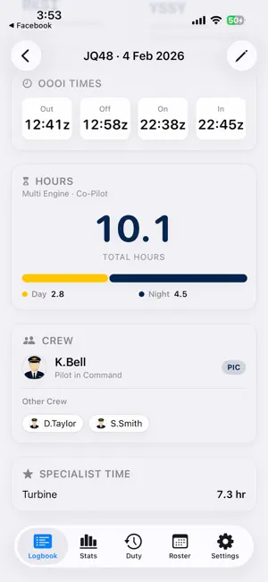 AirBook | Pilot Logbook screenshot 3