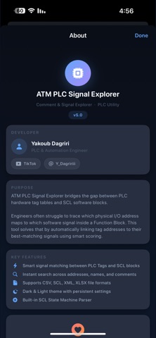 PLC Signal Explorer screenshot