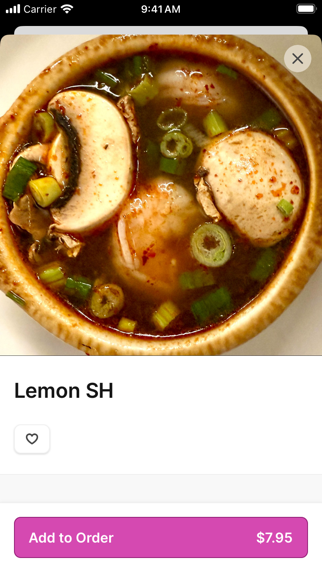Thai Orchid To Go iPhone screenshot 3 - Food & Drink app
