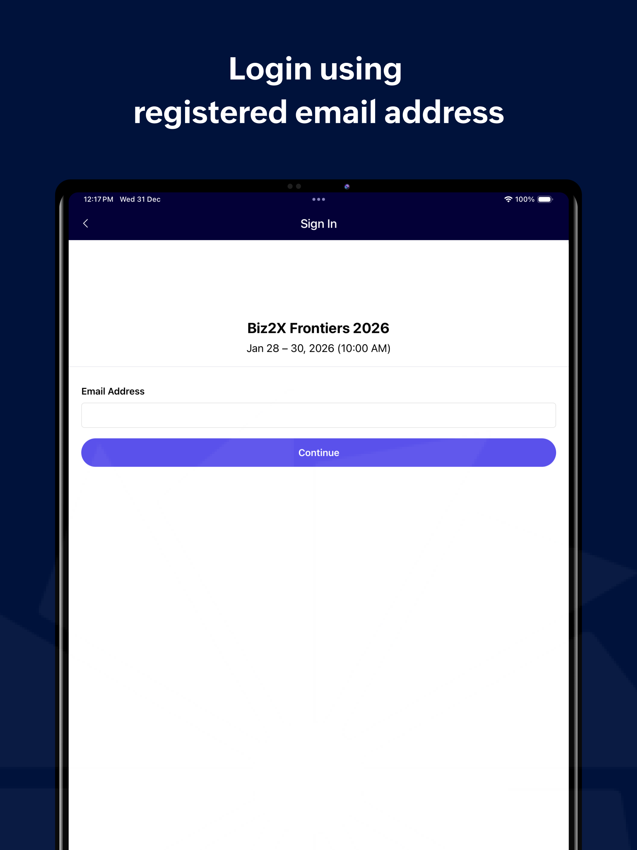 Biz2X Frontiers