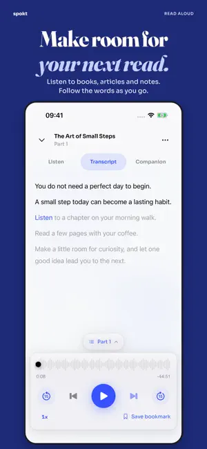 Spokt: Read Aloud screenshot 1