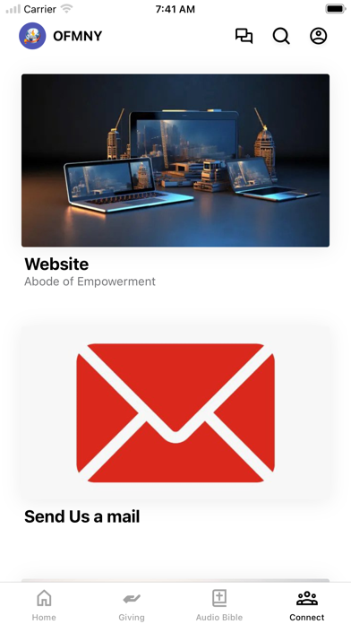 OMEGA FIRE MINISTRIES NEW YORK iPhone screenshot 2 - Education app