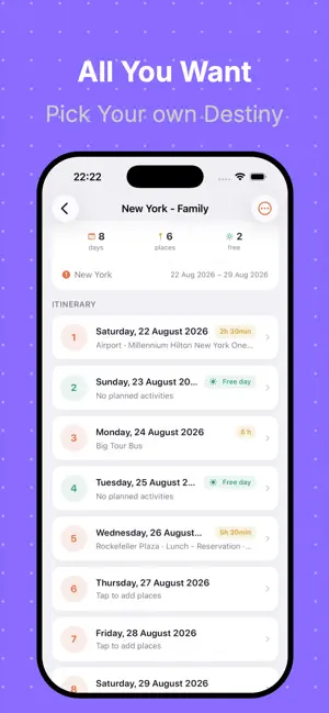 Vacation Planner Pro screenshot 2