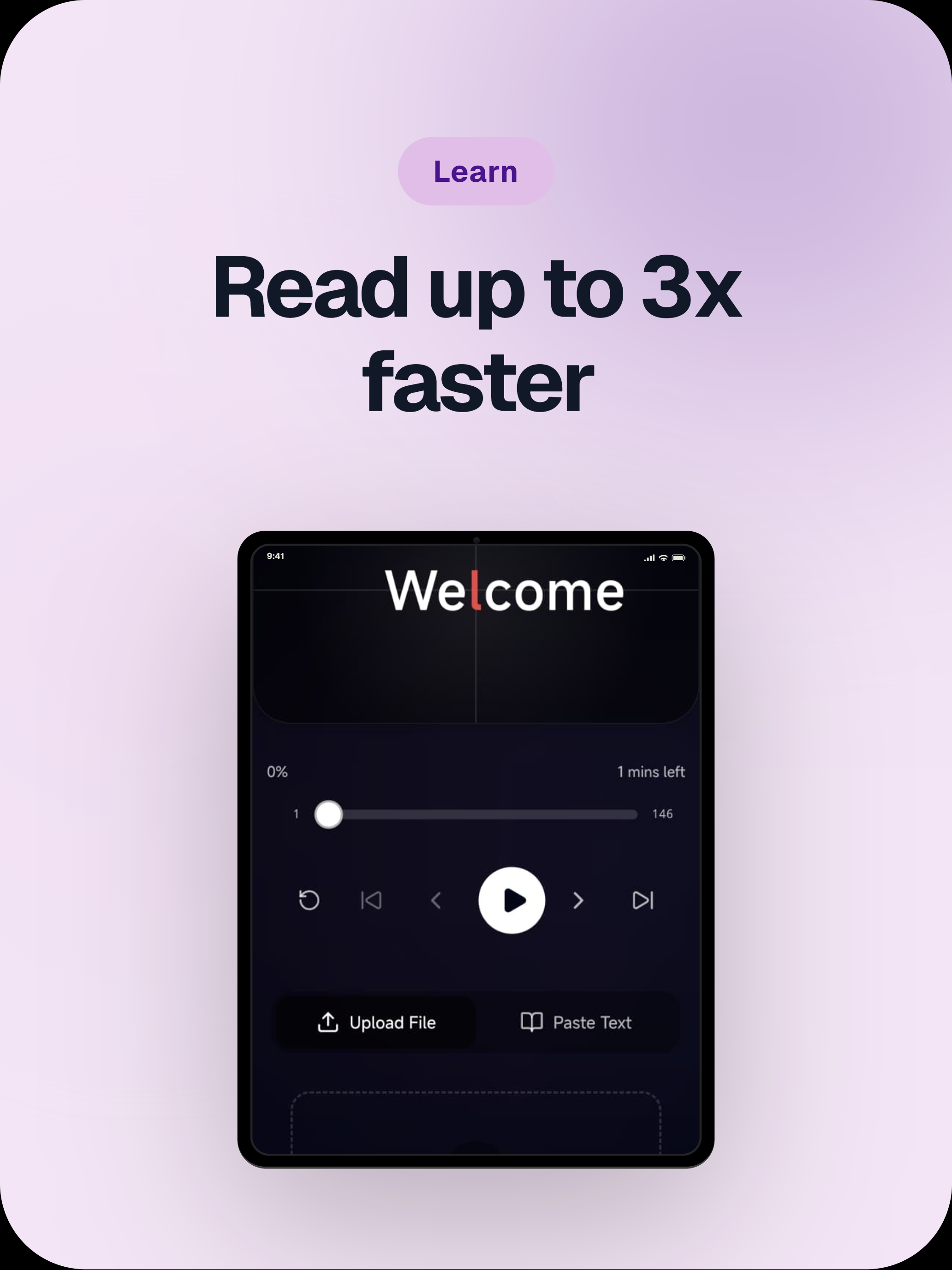 RSVP Speed Reader screenshot 12