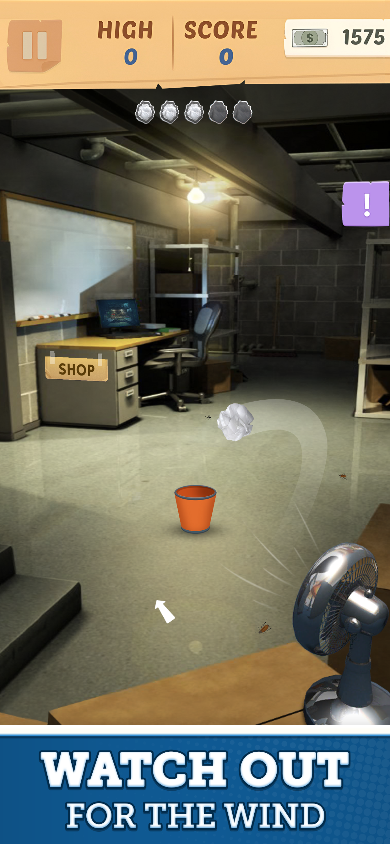Office Paper Toss screenshot 3