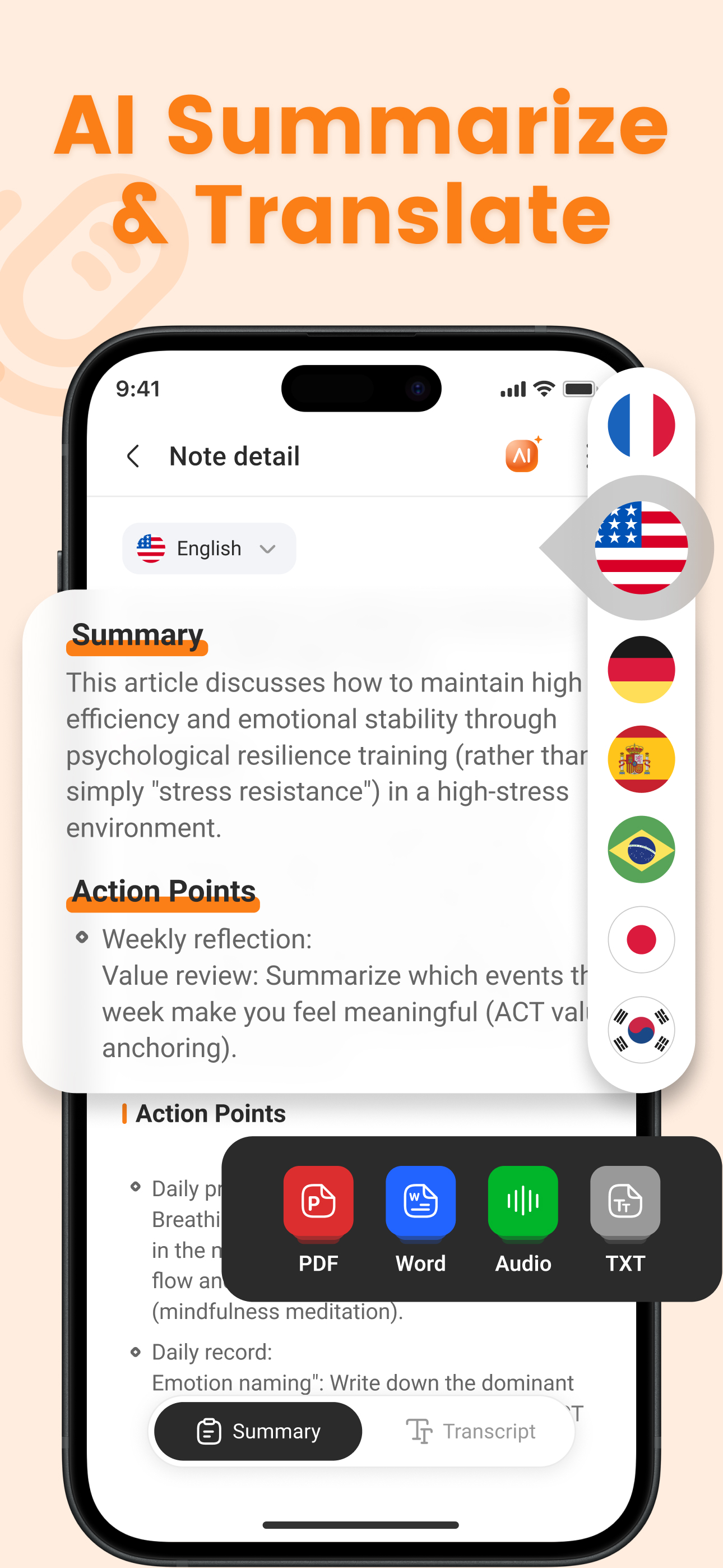 Note AI: AI Voice Transcribe screenshot 5