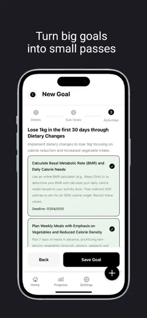 GoalMaster - Reach your goals screenshot 3