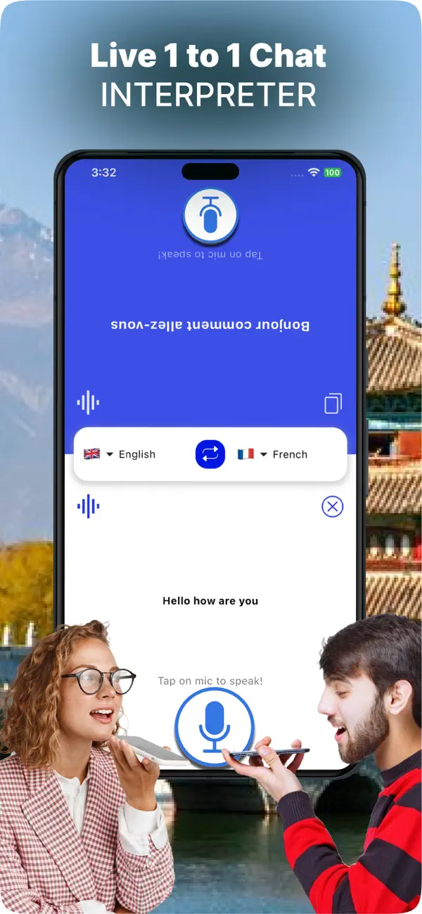 Screenshot #3 pour AI Parler & Trad Langues