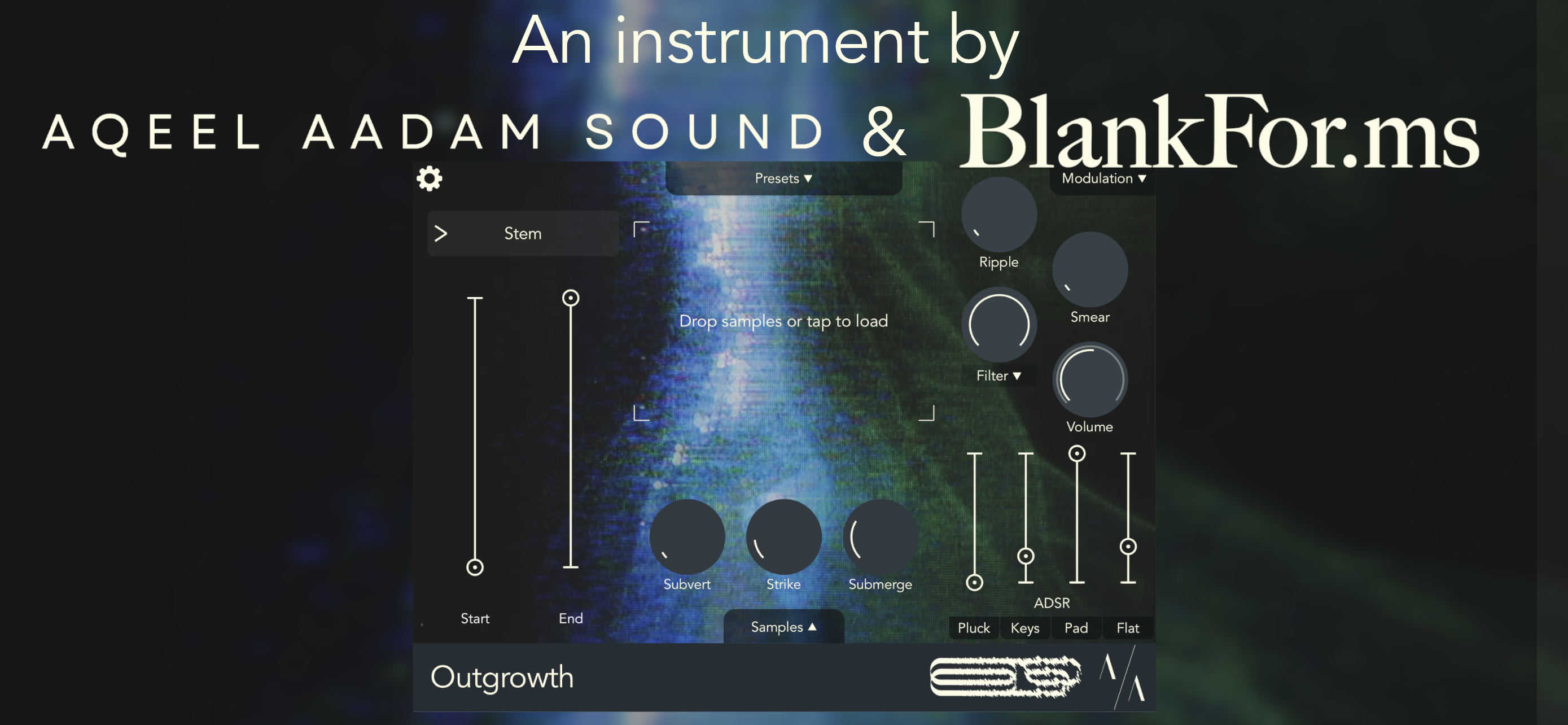 Outgrowth - Sample Instrument