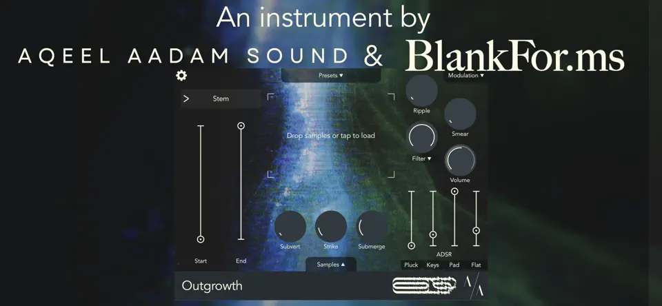 Screenshot von Outgrowth - Sample Instrument auf dem iPhone 1