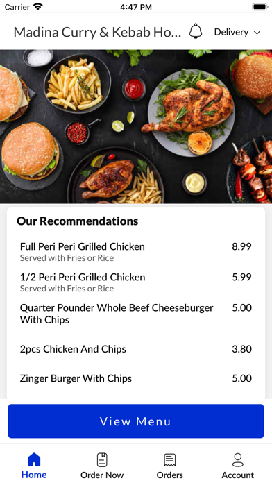 Madina Curry & Kebab House Screenshot