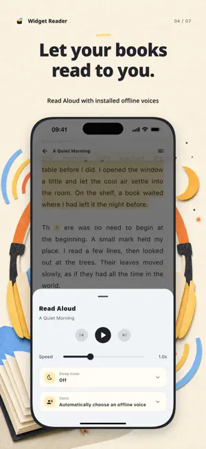 Widget Reader: EPUB, TXT, PDF screenshot 4