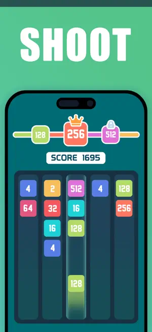 Number Puzzle Master:2048 screenshot 2