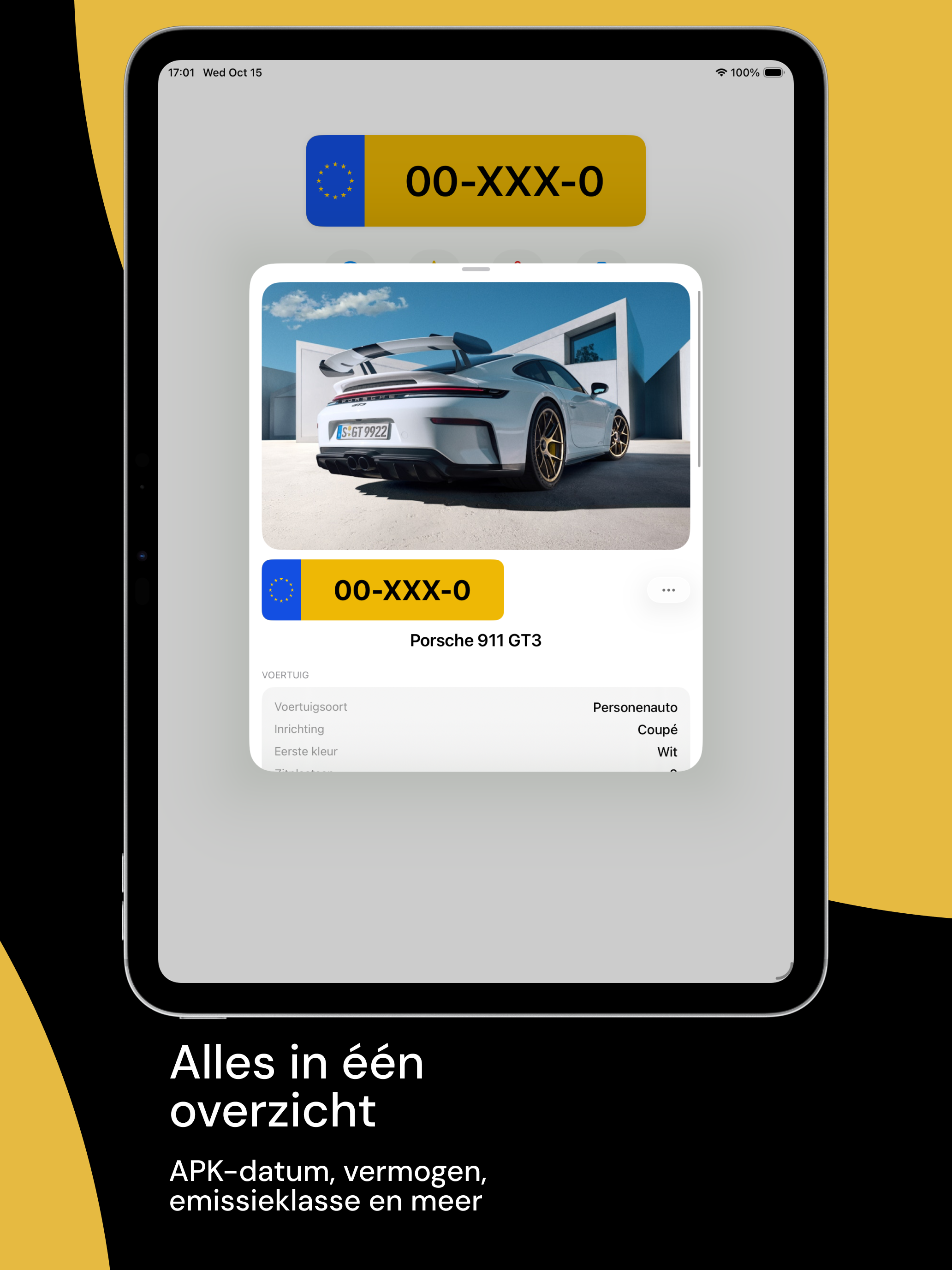 Kenteken Scanner - RDW & APK screenshot 13