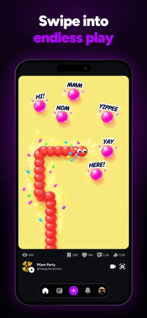 Hoora - Swipe & play fun games screenshot 1