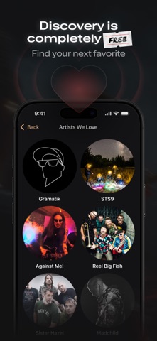 Tapedeck - Music Superfan App iPhone screenshot