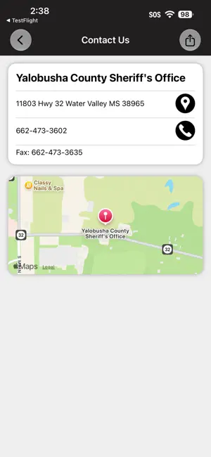 Yalobusha County Sheriff, MS screenshot 2