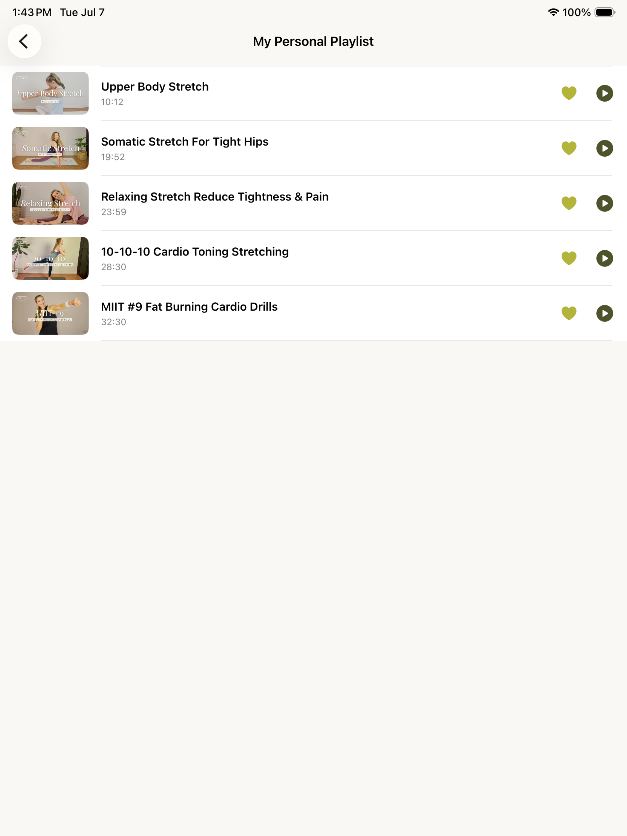 Cocolime Fitness: CLF TV screenshot 18