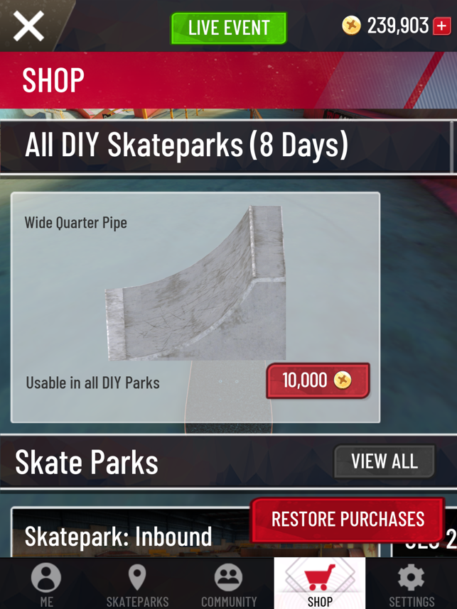 ‎True Skate Screenshot