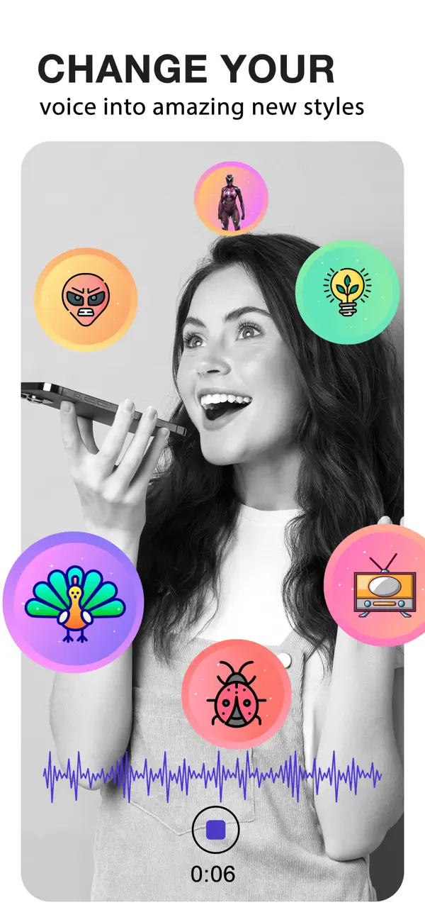 Screenshot #2 pour Girls Voice Changer !
