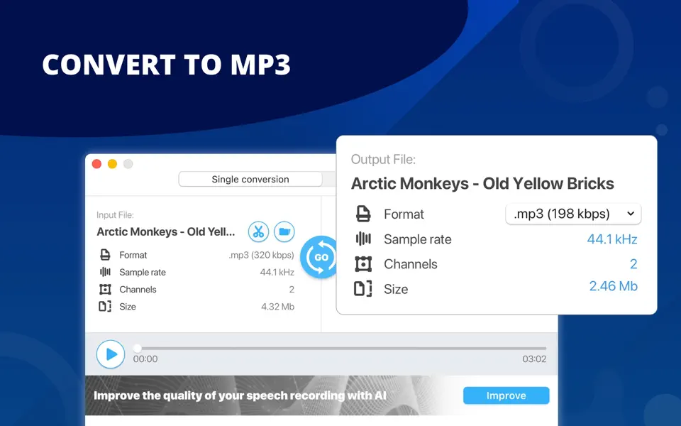Screenshot 2 of MP3 Converter – Audio Convert 3.3.10