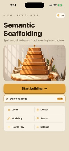 Semantic Scaffolding のスクリーンショット