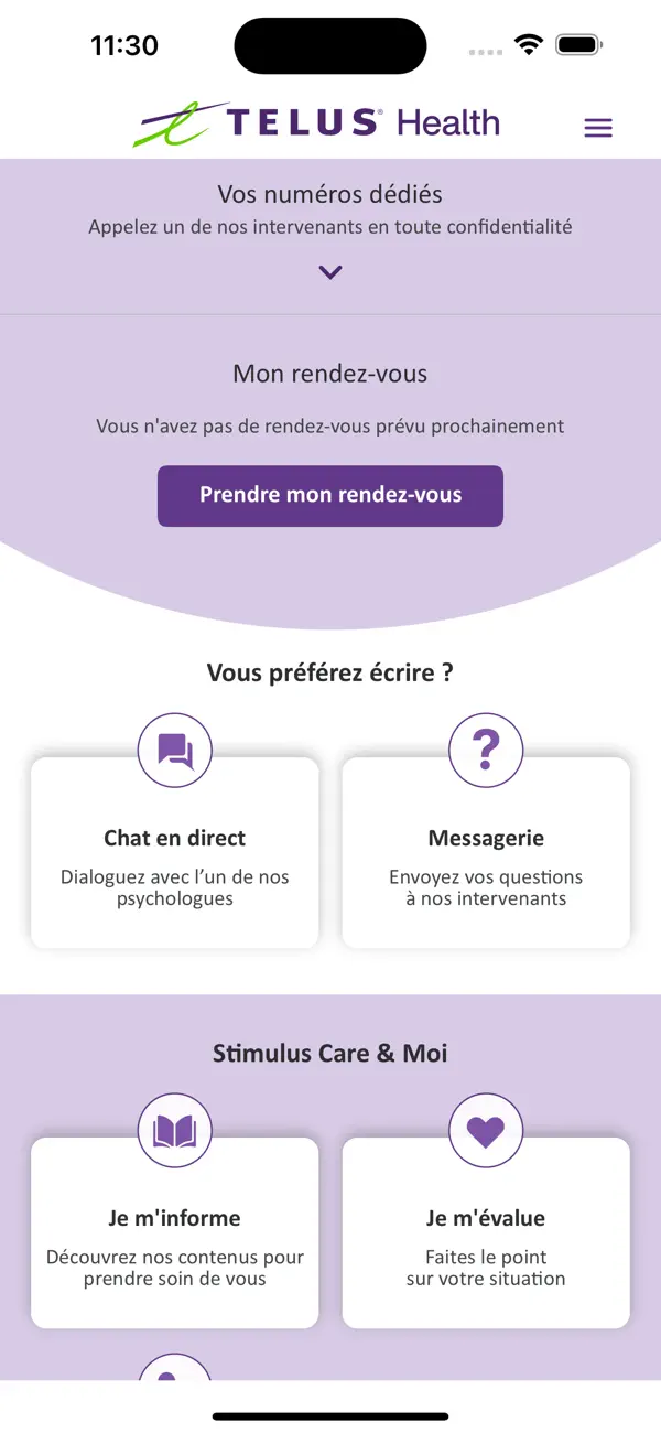 Screenshot #1 pour Stimulus Care Services
