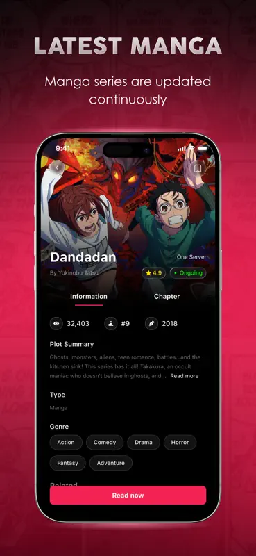 Manga Reader Galaxy screenshot 3 of 8